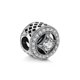 thumbnail image 1 of Charm Dije Abalorio Pulsera Colgante Rombo Brillante Plata 925, 1 of 3