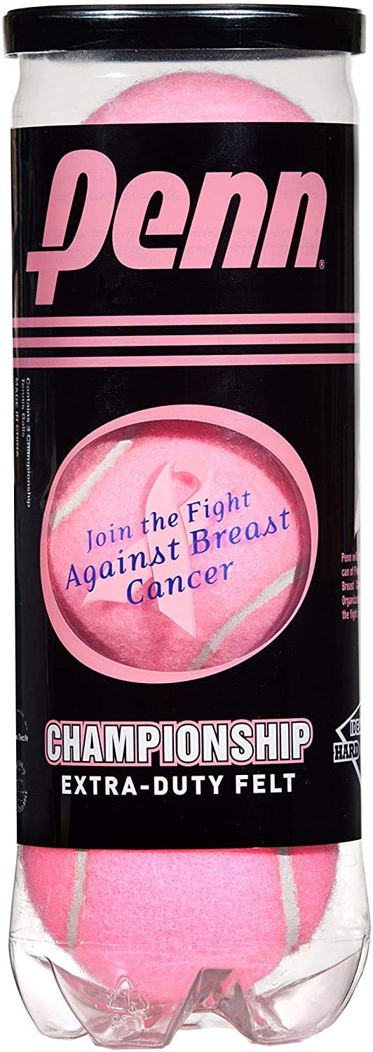 Pelotas De Tenis Penn Championship Pink Extra Duty Felt X3