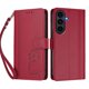 thumbnail image 3 of Funda Cartera Trébol para Samsung Galaxy S25 FE con Ranuras Tarjetas y Carga Inalámbrica Rojo, 3 of 6