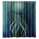 thumbnail image 1 of Cortina de ducha de monstruo Cthulhu, juego de cortina de baño con ganchos, tamaño 66 x 72 pulgadas, 1 of 3