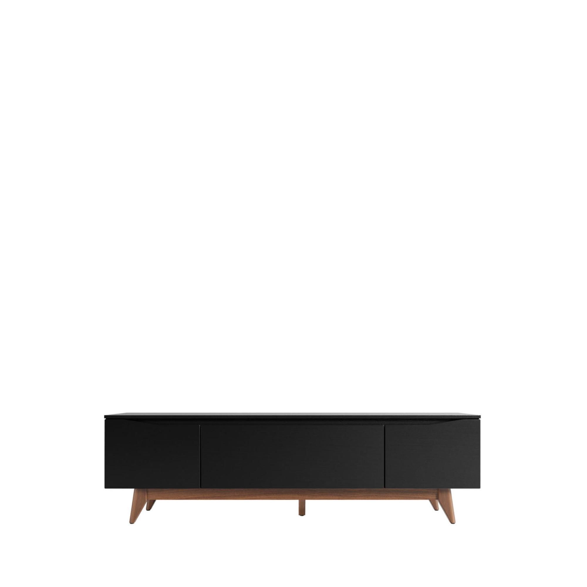 Decocasa - Rack Flynt 1.8 Negro