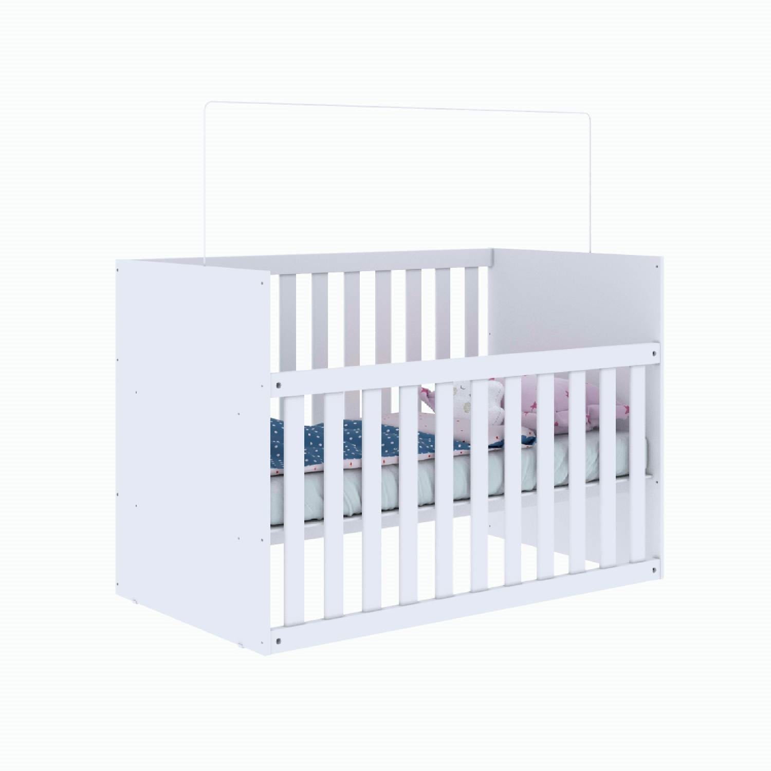 Kidscool - Cuna Blanca Gabi Bara