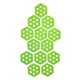 thumbnail image 5 of 12 Almohadillas De Tracción Hexagonales Para Tabla De Surf, Ideales Para El Agarre En Tablas De Surf Y Skimboarding, Color Verde., 5 of 5