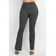 thumbnail image 1 of Pantalones a Cuadros Ajustados con Pernera Acampanada, 1 of 5