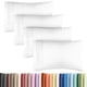 thumbnail image 1 of Juego de fundas de almohada King Size CGK Unlimited Ultra Soft x4, color blanco, 1 of 8