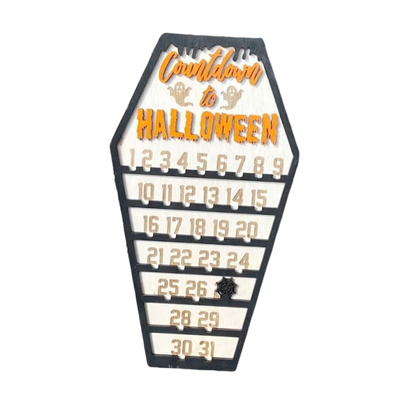 Calendario De Adviento De Halloween Figuras De Terror Para La Decoración De La Sala De Estar Del Festival