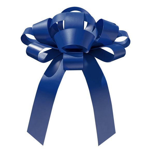 Lazo para coche CarBowz 120 cm azul de vinilo resistente al clima