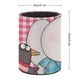 thumbnail image 2 of Dibujos animados de Gildo-theme Cylinder Pen Holder Pencil Organizer with Flannel Lining PVC Leather Material Cardboard Base for study work 10*8CM, 2 of 6