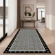 thumbnail image 1 of Alfombra Pasillera 3d Decorativa W.m G Moderna 1.8 M 60 Cm Linea. Gris, 1 of 3