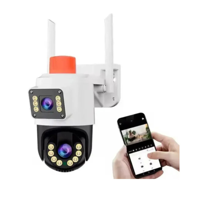 Genérico - Cámara De Seguridad Dual Jortan 5G App Yoose 2 Antena Blanco