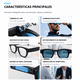 thumbnail image 3 of Lentes Inteligentes Ai Smart Glasses Camara 2MP Bluetooth Traductor, 3 of 8