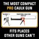thumbnail image 2 of Pistola de calafateo SILIGUN PRO Compact 24:1 con marco de aluminio de 310 ml, 2 of 8