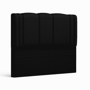 Ethan Desing - Respaldo De Cama 1.5 Plazas Milano Negro
