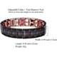 thumbnail image 2 of Pulsera magnética de cobre para hombres, alivio del dolor de artritis y síndrome del túnel carpiano. Mejora el campo magnético fisiológico del cuerpo y elimina la fatiga., 2 of 7