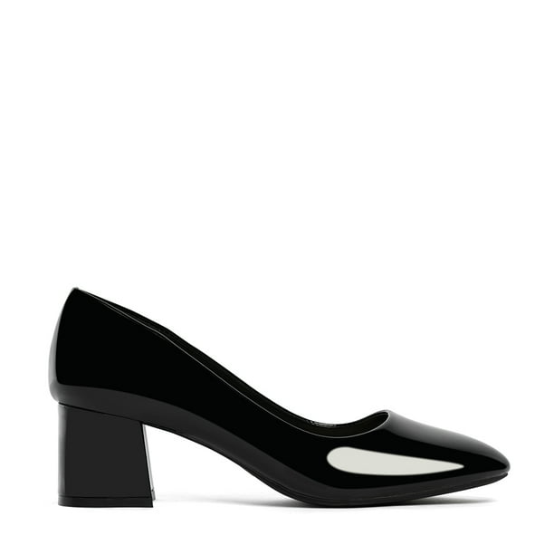Zapatos Taco Negro Oficina Weide GH52