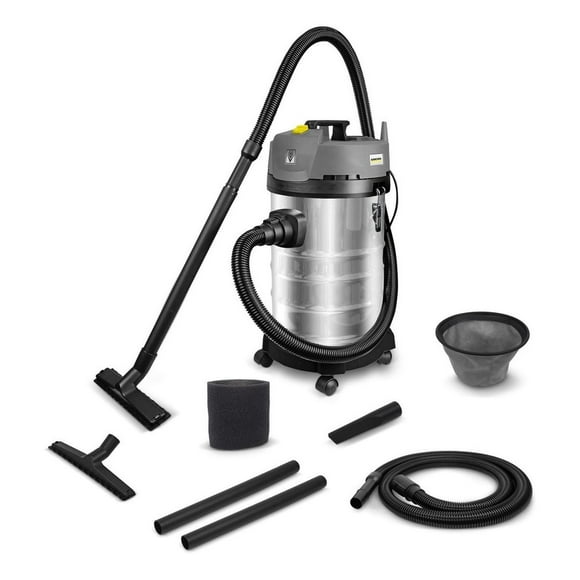 Aspiradora Profesional Polvo Y Agua Karcher Nt 30/1 amarillo