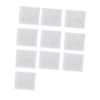 Magideal - 10 Pegatinas De Cinta Para Párpados Dobles, Tiras Elevadoras De Párpados, Invisibles, Para Párpados Con Capucha, Caídos, Desiguales O Monocromáticos.