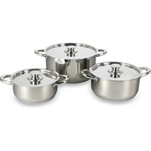 Wens - Batería De Cocina 6 Piezas Acero Inoxidable 420-6Ss