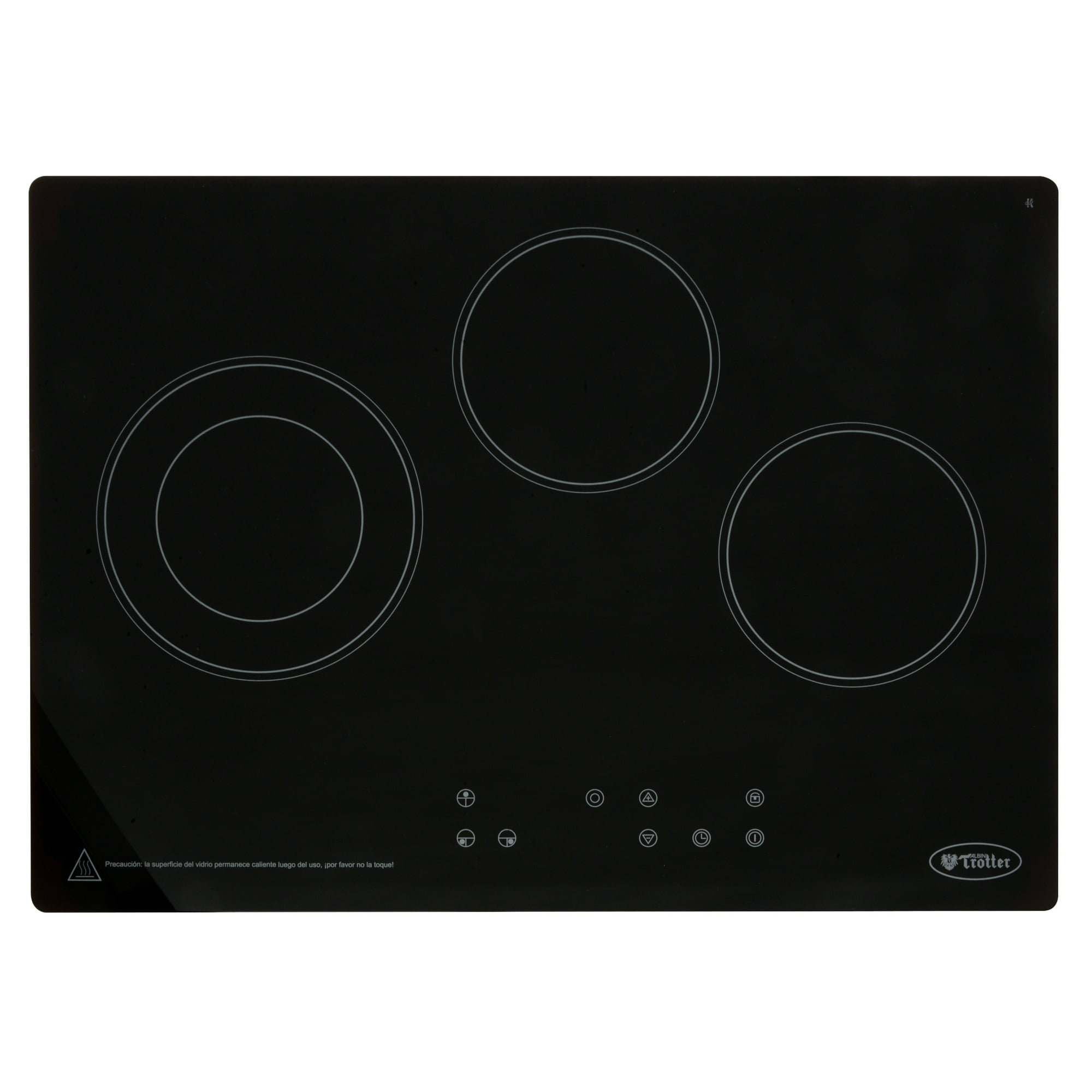 Albin Trotter - Encimera Empotrada Eléctrica At Xn Glass Fein 3 Platos