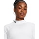 thumbnail image 3 of Camiseta Under Armour Authentics con cuello redondo para mujer, blanco/negro, 3 of 7