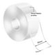 thumbnail image 3 of Cinta Adhesiva Doble Faz Transparente 2mm 30mm 3 Metros multicolor, 3 of 5