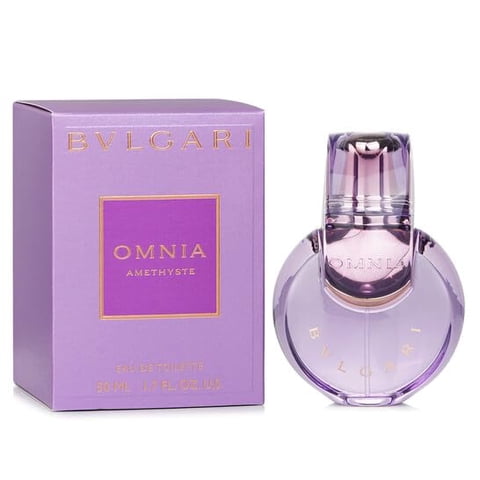 Perfume Bvlgari Omnia Amethyste Edt 50 Ml Para Mujer