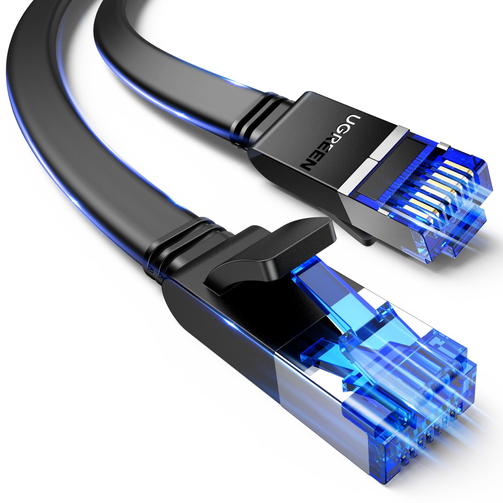 Cable Ethernet Ugreen Cat 8 De 33 Pies/10 M, 40 Gbps, 2000 Mhz, Alta Velocidad