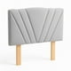 thumbnail image 2 of Respaldo 2 Plazas Tubular en V Gris Perla, 2 of 4