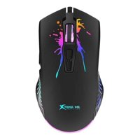 Xtrike Me - Mouse Gamer Rgb 7200 Dpi Xtrikeme Alta Presición Negro