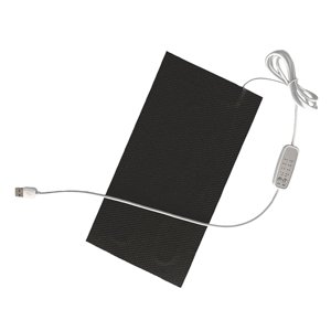 Ioensy - Almohadilla Térmica Portátil Para Reptiles Y Pequeños Animales, Ideal Para Tortugas (10 X 20 Cm).