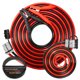 thumbnail image 1 of Cables de arranque FIERYRED calibre 1, 9 m, 1000 A con bolsa, 1 of 9