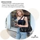 thumbnail image 3 of Bolso de mano Angelkiss para mujer de piel lavada negro AK11282, 3 of 6