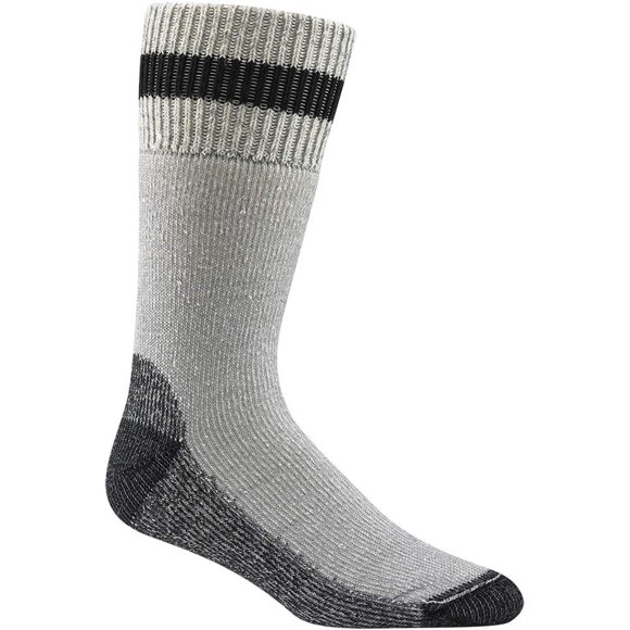 Calcetines térmicos para diabéticos Wigwam F2062 gris y negro