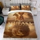 thumbnail image 4 of Mufasa Conjunto de sábanas temático, trío de piezas, cómodo y amigable con la piel, diseño único, regalo de decoración para el hogar para familiares, amigos y fans,140cm *210cm, 4 of 6