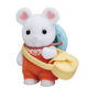 thumbnail image 2 of Epoch Sylvanian Families Marshmallow Mouse Baby 5408, 2 of 2