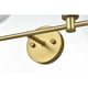 thumbnail image 5 of Aplique de Pared Living District Collier 2 Luces Oro Satinado, 5 of 9