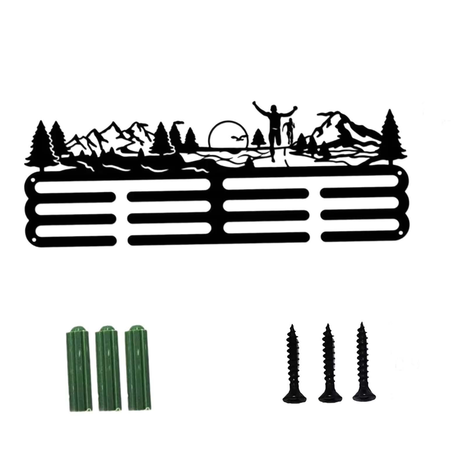 Ioensy - Perchero Para Exhibición De Medallas, Para Carreras, Fútbol, Gimnasia, Premios Deportivos