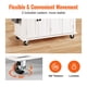 thumbnail image 2 of Carrito con isla de cocina VEVOR con tapa de madera maciza, 90 cm, blanco, 2 of 3