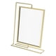 thumbnail image 1 of Adorno De Accesorios De Marco De Fotos De Doble Cara Para El Escritorio De Acción De Gracias Familiar Dorado, 1 of 5