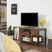 Vasagle - Mueble Auxiliar Para Tv Con Compartimento De Almacenamiento - Edy39