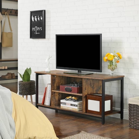 Vasagle - Mueble Auxiliar Para Tv Con Compartimento De Almacenamiento - Edy39