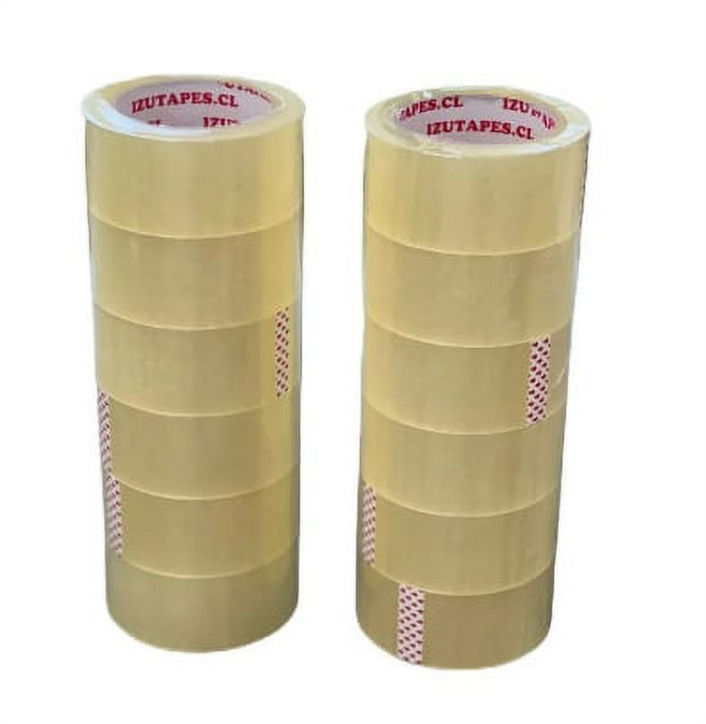 Bertex - Cinta De Embalaje 12 Unid. Cinta Adhesiva Izutape 40Mx100Mm - Transparente