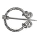 thumbnail image 1 of Viking Norse Broche Shad Abrigo Bufanda Pin Medieval Joyería Antigua Plata 4, 1 of 3