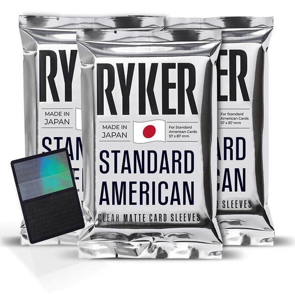 Fundas Ryker Estándar Americano 56x87mm 300 unidades