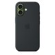 thumbnail image 2 of Funda para iPhone 17 de Apple en silicona con MagSafe negra, 2 of 6