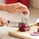 thumbnail image 2 of 1pc Stainless Steel Cutter Slicer Gadget, Meat Onion Fork Slicing Helper, Multipurpose Vegetable Slicer, Kitchen Tool, 2 of 5