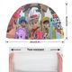 thumbnail image 2 of Dino Ranch Gorro de Natación de Licra, Gorro de Baño de Tela Cómoda, Gorro Elástico Antideslizante para Hombres, Mujeres y Niños, 2 of 6