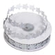 thumbnail image 1 of Cinta De Estrella Brillante Para Decorar Eventos De Pascua, 10 M, Para San Valentín, Teléfono, Cumplea?os, Color Plateado, 1 of 5