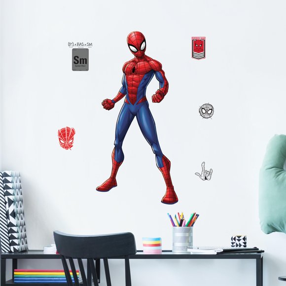 Adhesivo de pared WALL PALZ Marvel Spider-Man con 3D AR 63 cm