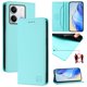 thumbnail image 1 of Funda Billetera con Soporte para Xiaomi Redmi Note 13 5G Bloqueo RFID Plegable Verde menta, 1 of 6